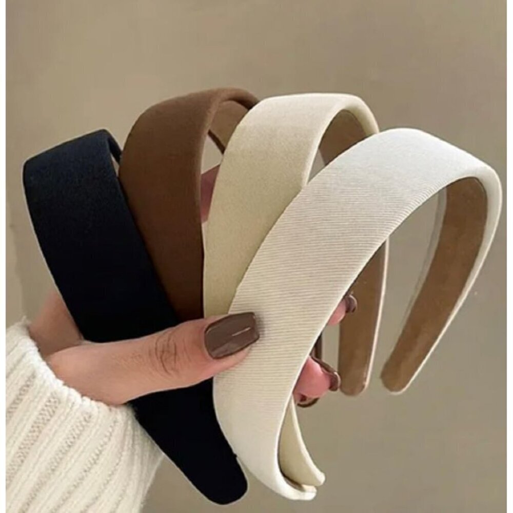 Fashion Headbands for Women Girls Non Slip Elastic Hair Accessory Set